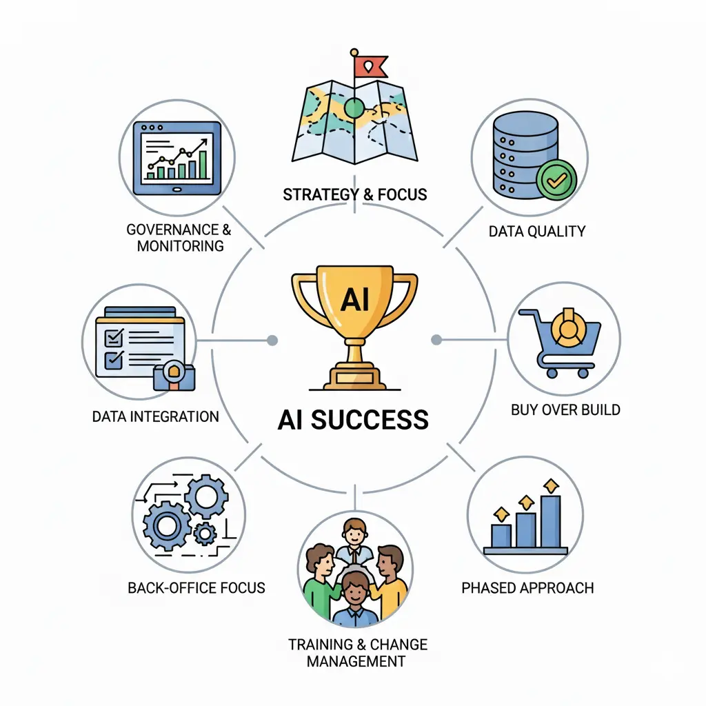 How Can Businesses Improve Their Chances of AI Success?