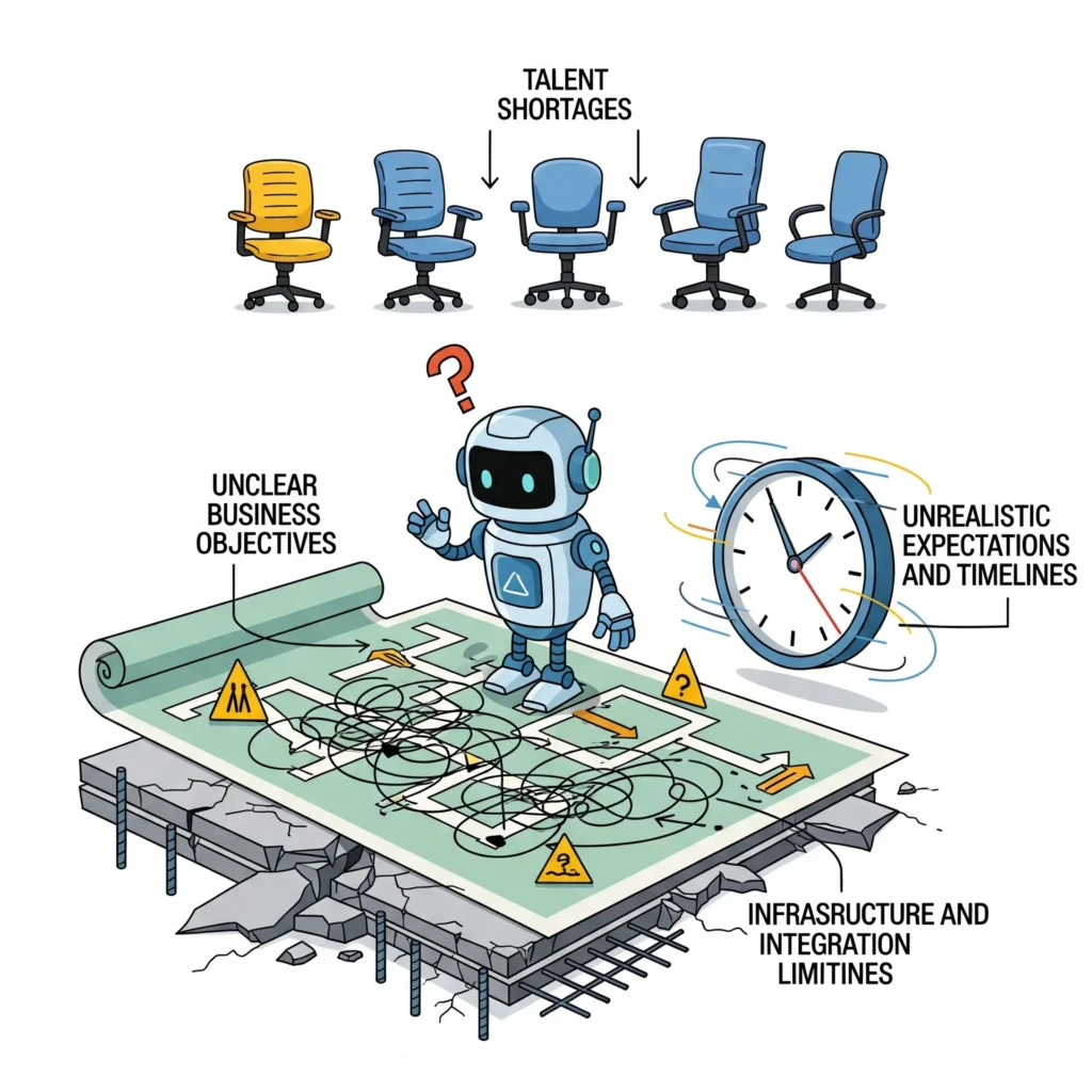 What Are the Common Obstacles in AI Project Success?